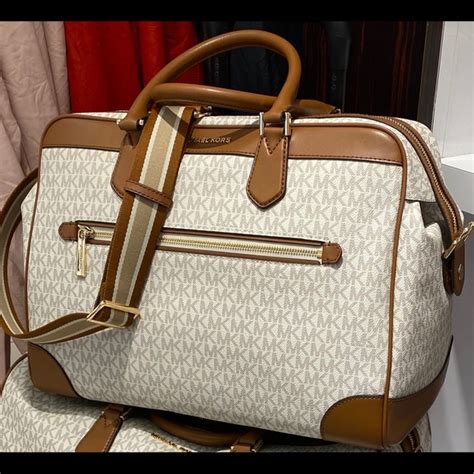 michael kors travel bag apple|Michael Kors weekender bag sale.